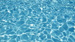 loop of pool water surface with reflection