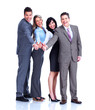 Group of business people. Success.