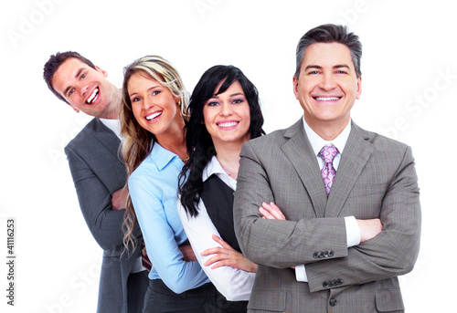 Photo: Group of business people. Group of business people.