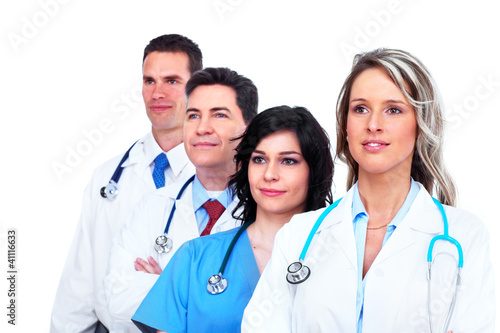 Photo: Medical doctors group. Medical doctors group.