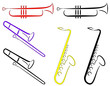 Musical Instruments - Abstract.