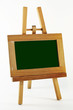 Blank chalkboard in wood frame