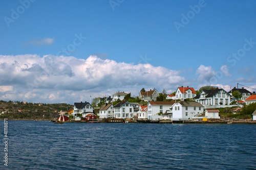 Foto: Lyngor, ein beliebtes Reiseziel an der Südküste Norwegens Lyngor, ein beliebtes Reiseziel an der Südküste Norwegens