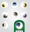 Angled Eyeballs
