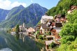 Hallstatt lake and old town in Austria, UNESCO Heritage Site