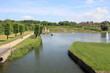 lake and garden of Frederiksborg Castle, Denmark