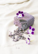 Soap with flowers