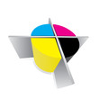 canvas print picture - CMYK registration mark