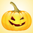 Art of Spooky Halloween Pumpkin