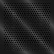 Perforated Metal Plate Black