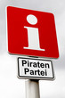 Schild iPunkt Piratenpartei