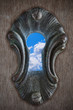 Sky in a keyhole