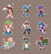 cartoon people stickers