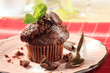 Chocolate muffin