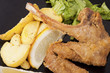 fried lamb cutlets