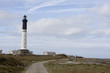 view of the island " ile de sein " in brittany, france.