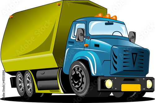 Vector: big truck big truck