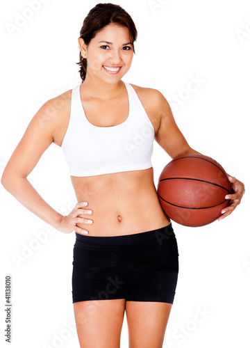 Photo: Female basketball player Female basketball player