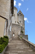 Montée vers l'église Saint-Sauveur de Rocamadour