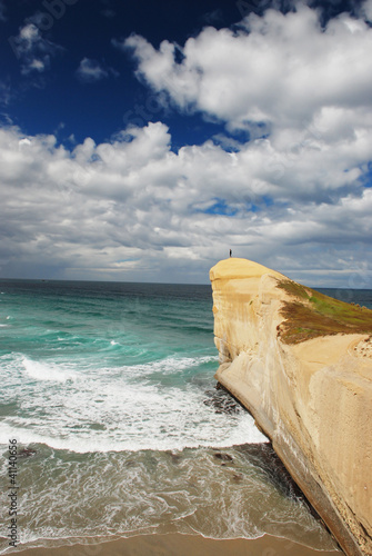 Photo: Tunnel beach, New Zealand Tunnel beach, New Zealand