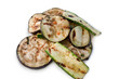 Gegrillte Zucchini und Auberginen