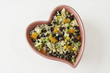 Heart Dish of Quinoa Salad