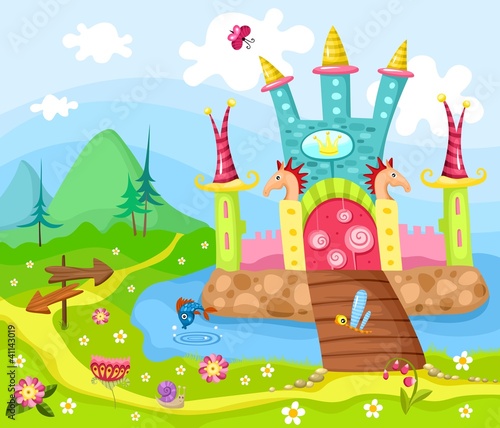Vector: castle castle