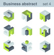 Vector: LOGO Box. Logic-Puzzle. For any company. LOGO Box. Logic-Puzzle. For any company.