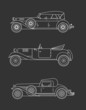 Vector: Vintage car Vintage car