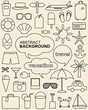 design elements related to travel and vacation.