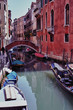 Typical scene of Venice City in Italy