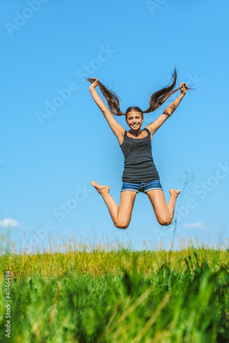 Argentine Woman Jumps