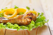 Fried chicken drumstick