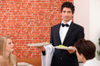 waiter on service