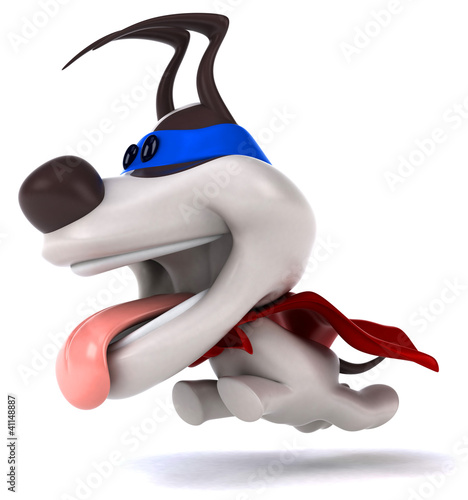 Illustration: Super dog Super dog