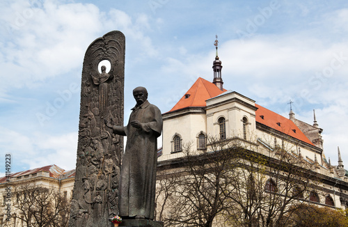 monument of poet Taras Shevchenko