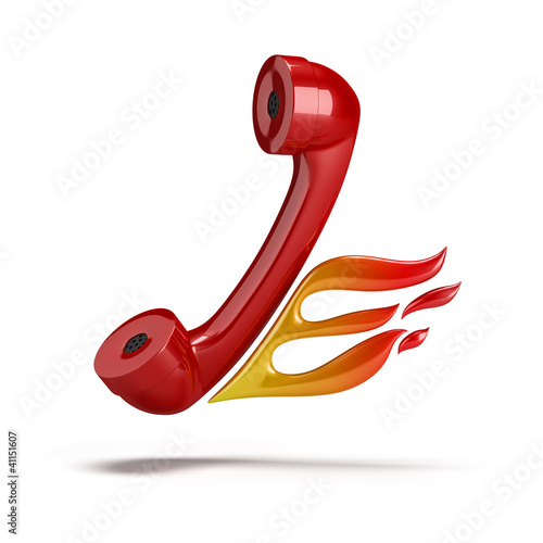 Illustration: hotline hotline