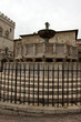 Photo: Famous fountains in the square in the center of Perugia, Italy Famous fountains in the square in the center of Perugia, Italy