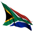 Photo: South Africa flag - collection no_4 South Africa flag - collection no_4
