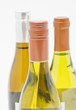 Three bottles of white wine Three bottles of white wine