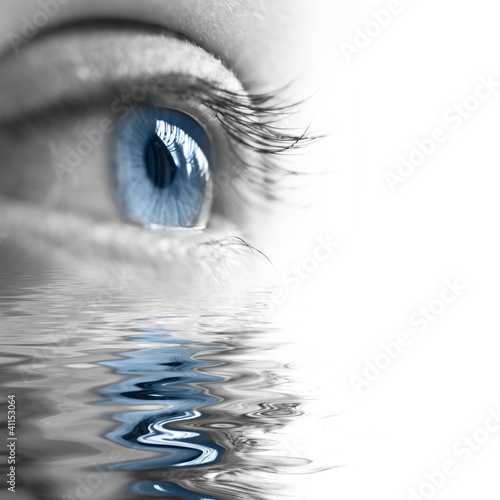 Photo: Oeil et reflet Oeil et reflet
