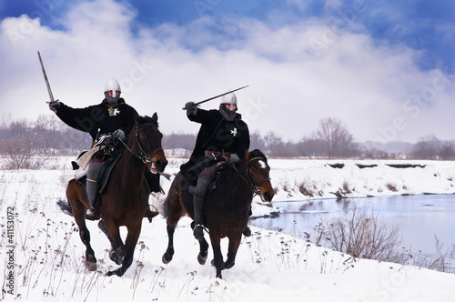 Photo: Medieval knights of St. John (Hospitallers) Medieval knights of St. John (Hospitallers)