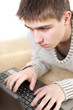 teenager with notebook teenager with notebook