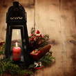 Weihnachtskarte mit Textfreiraum