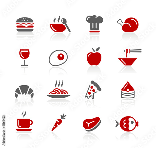 Vektor: Food Icons / Set 1 of 2 // Redico Series Food Icons / Set 1 of 2 // Redico Series