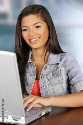 Photo: Girl At School Girl At School