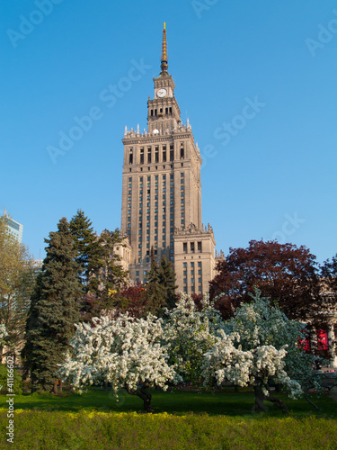 Photo: Palace of youth, culture and science in Warsaw, Poland Palace of youth, culture and science in Warsaw, Poland