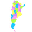 アルゼンチン地図