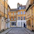 Bath, England - Classic street in the Georgian old town