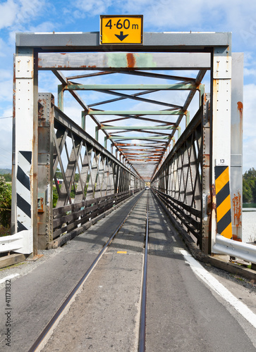 Photo: Road-rail bridge Road-rail bridge